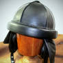 Custom Leather Tank Helmet