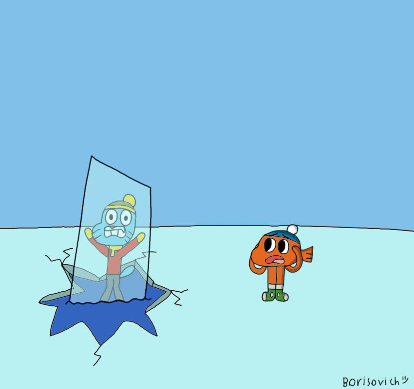 Ice Incident (digital redraw) by BorisovichArts on DeviantArt