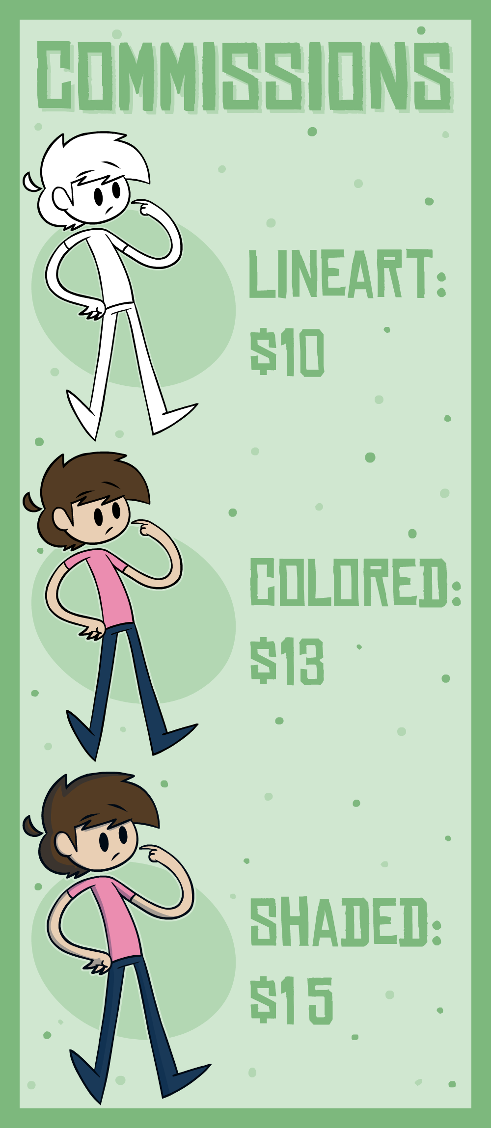 New Commission Prices!