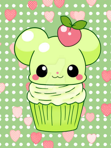 Midjourney Chibi Lime Cupcake