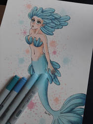 Feather mermaid