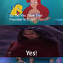 Raya says yes about Flounder