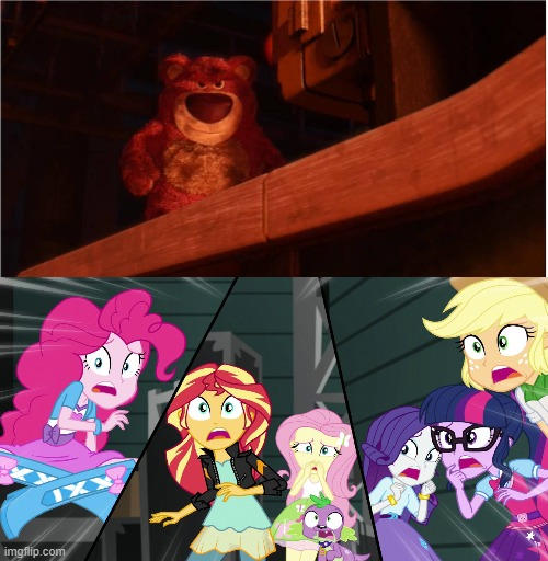 The Humane 6 and Spike hates Lotso's betrayal by duongdo12345 on DeviantArt