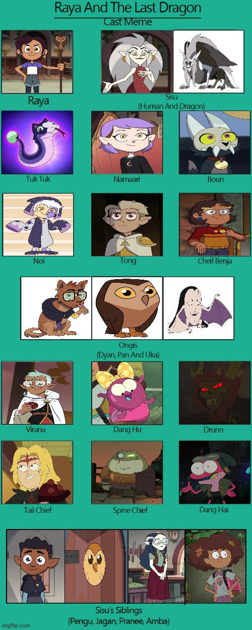 Danny Show Raya Raya and the Last Dragon (TV Shows style) by DuongToonMemes on DeviantArt