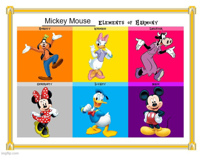 Mickey Mouse Elements of Harmony by duongdo12345 on DeviantArt