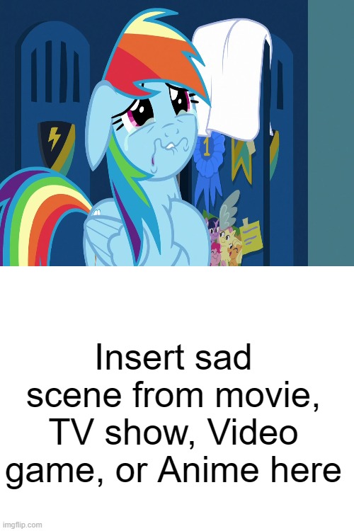 Rainbow Dash crying over at what? by duongdo12345 on DeviantArt