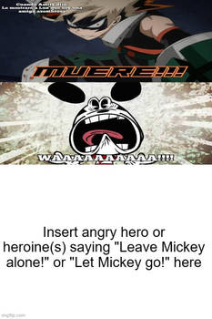 Who defends Mickey Mouse from ZeroPaladinXV4?