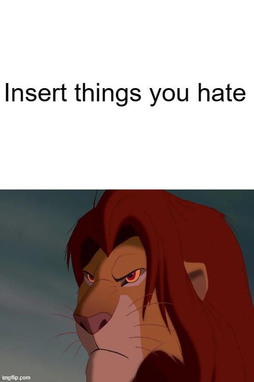 Simba Cheated Examples Simba hates what? by DuongToonMemes on DeviantArt