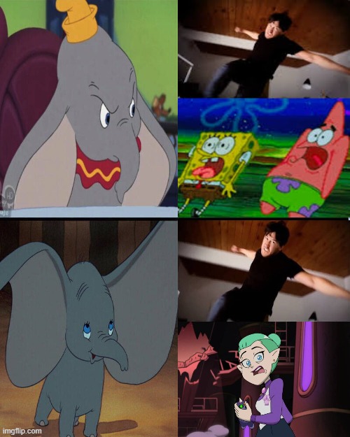 Dumbo Inflation Dumbo prefers good art, not MrNegative906 by DuongToonMemes on DeviantArt
