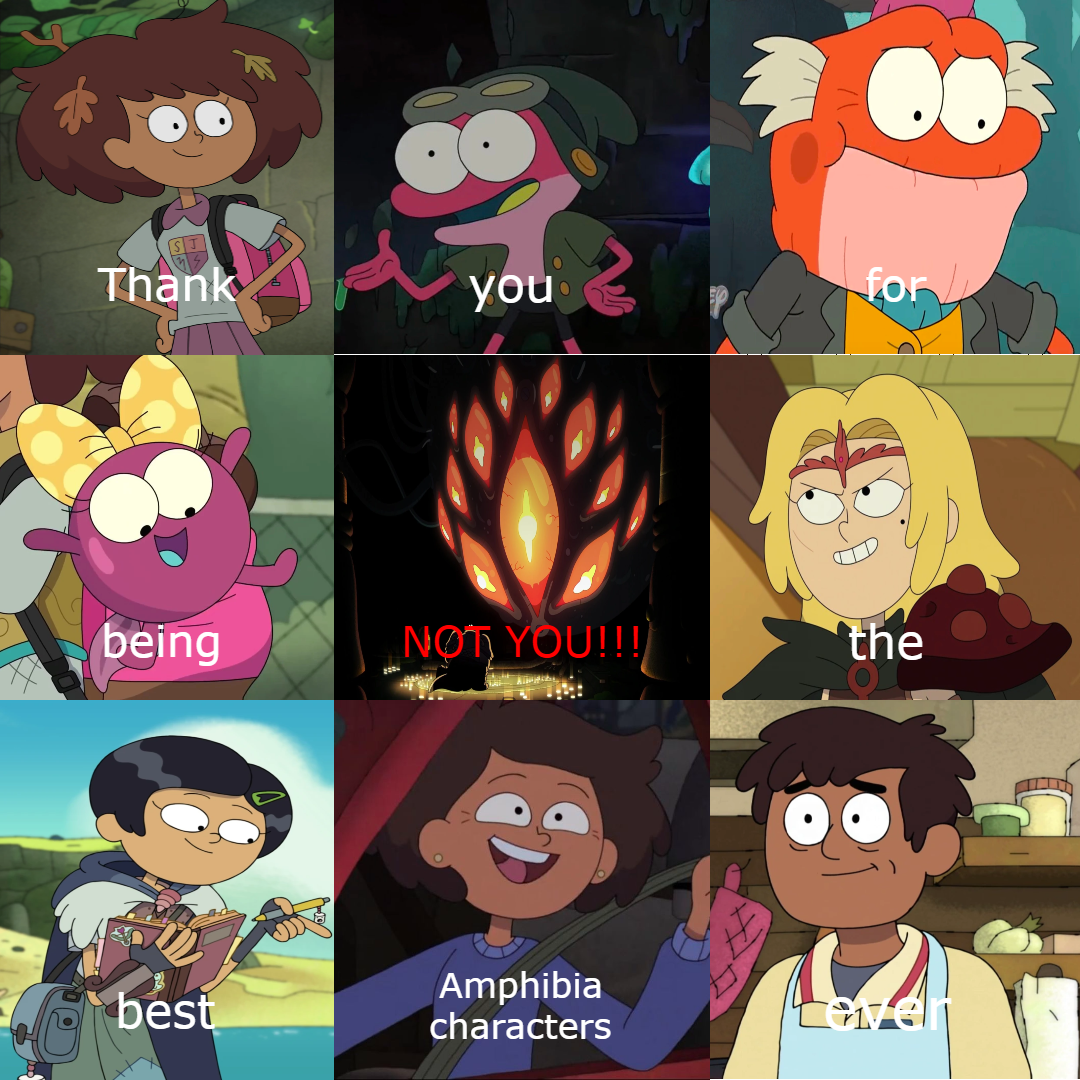 Thank you for being the Amphibia characters ever by DuongToonMemes on ...