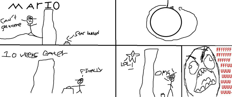 Super Mario Rage Comic by Decassion on DeviantArt