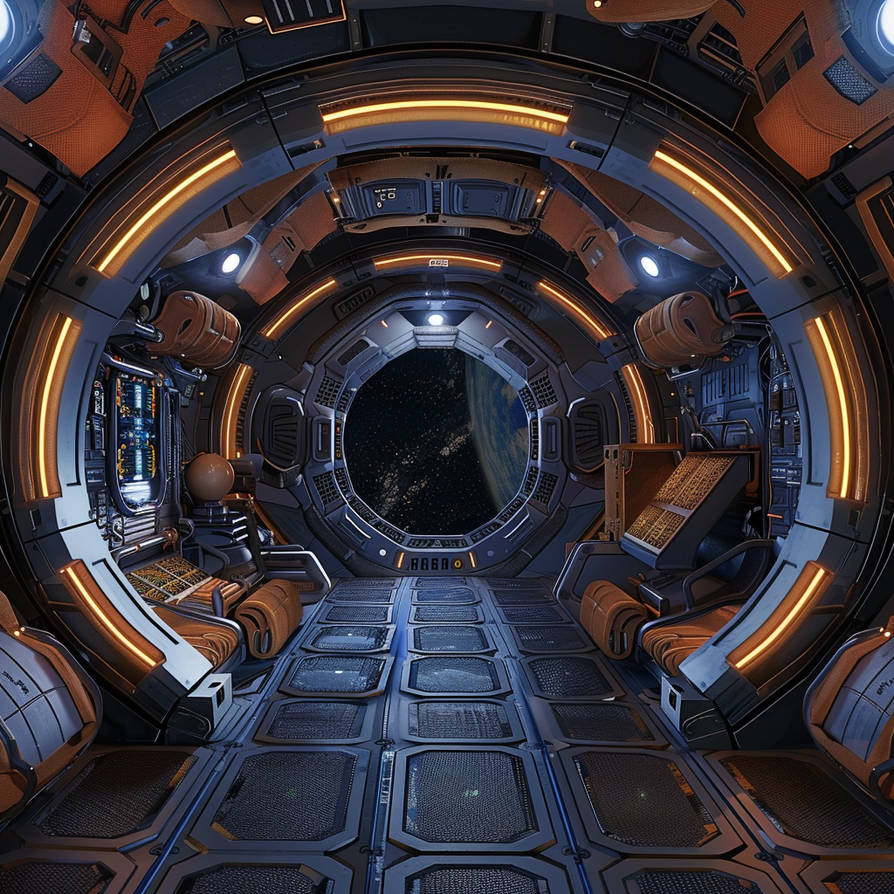 Starship interior hightech (AI) by Gabin72 on DeviantArt
