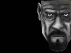 Walter White Chiaroscuro portrait