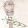 Toon Zelda with G. Fairy Sword