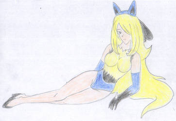 Cynthia - Lucario suit