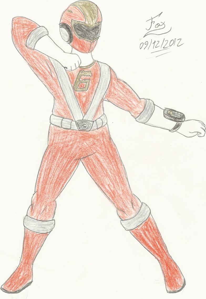 Power Rangers Rpm Orange Ranger
