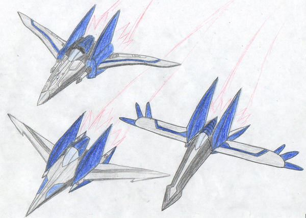 Arwing Rear View More Arwings by FoxBluereaver on DeviantArt