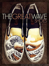 The Great Wave Shoes
