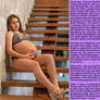 Permanently Perfectly Preggo - TG/Preggo Caption