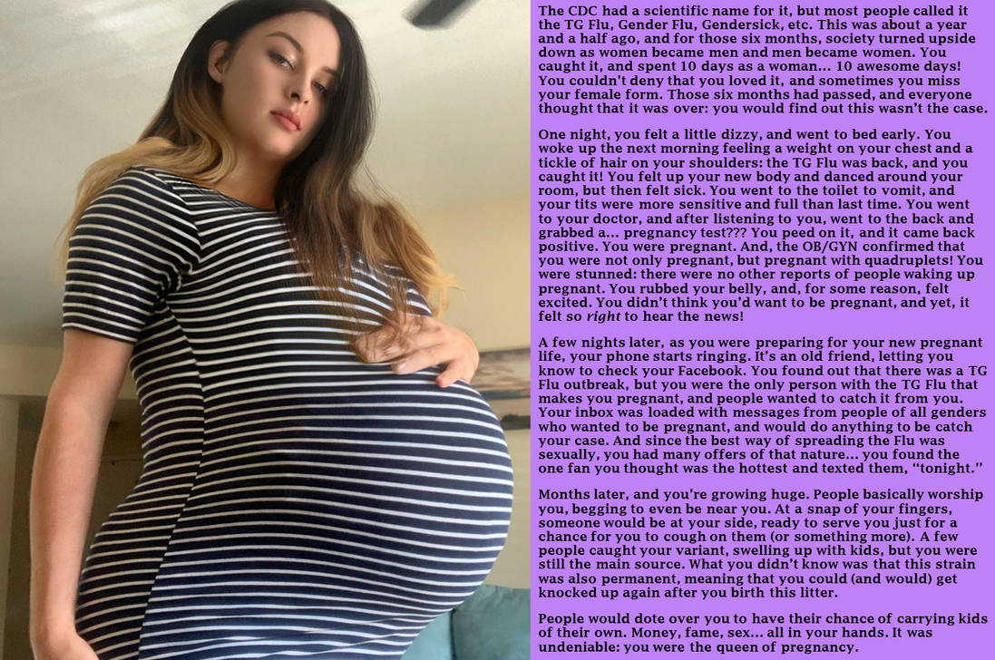 New Variant - TG/Preggo POV Caption by LoveTummy on DeviantArt