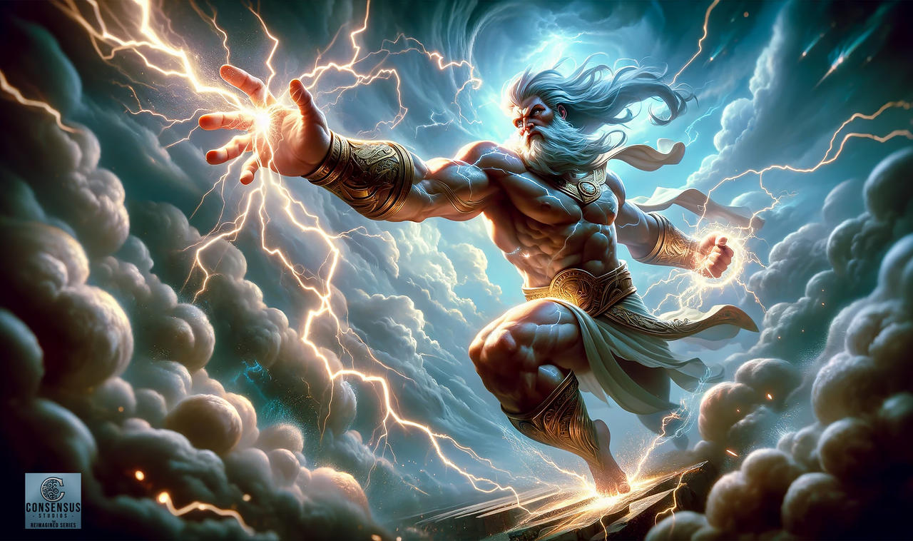 Zeus - Lightning by ConsensusStudios on DeviantArt