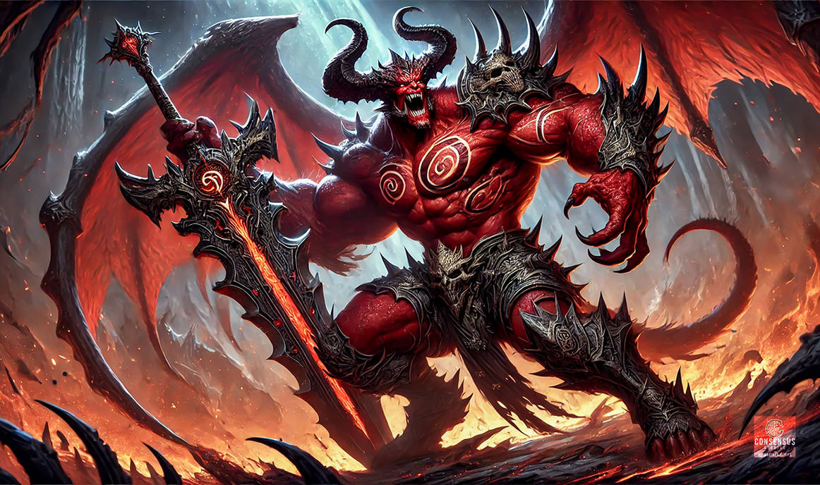 DemonWarrior by ConsensusStudios on DeviantArt