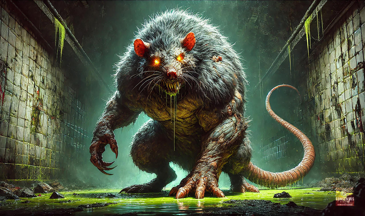 Big Sewer Rat by ConsensusStudios on DeviantArt