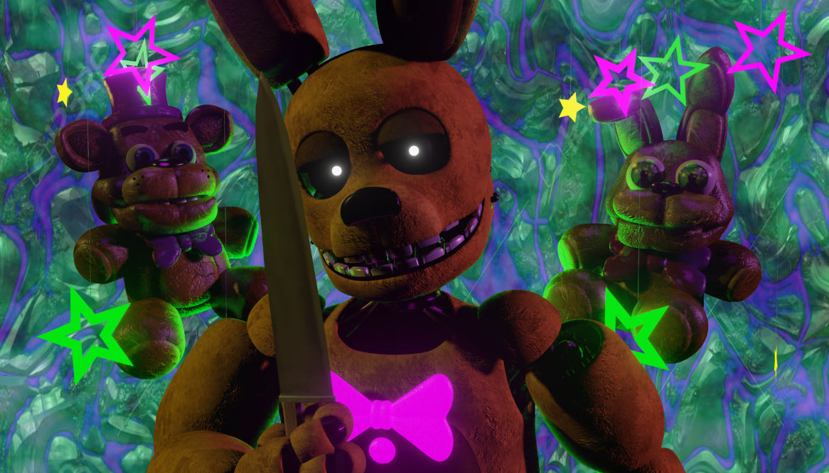 Spring Bonnie Render by Jack-0-Bunny on DeviantArt