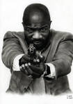 Isaac Hayes (Movie : Truck Turner) by YannKopf