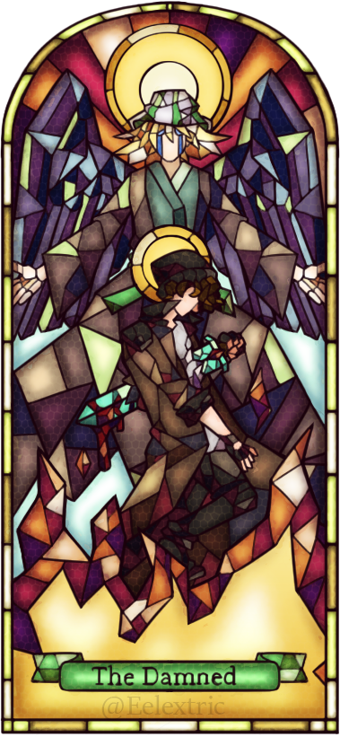 Stained Glass - The Damned by Eelextric on DeviantArt