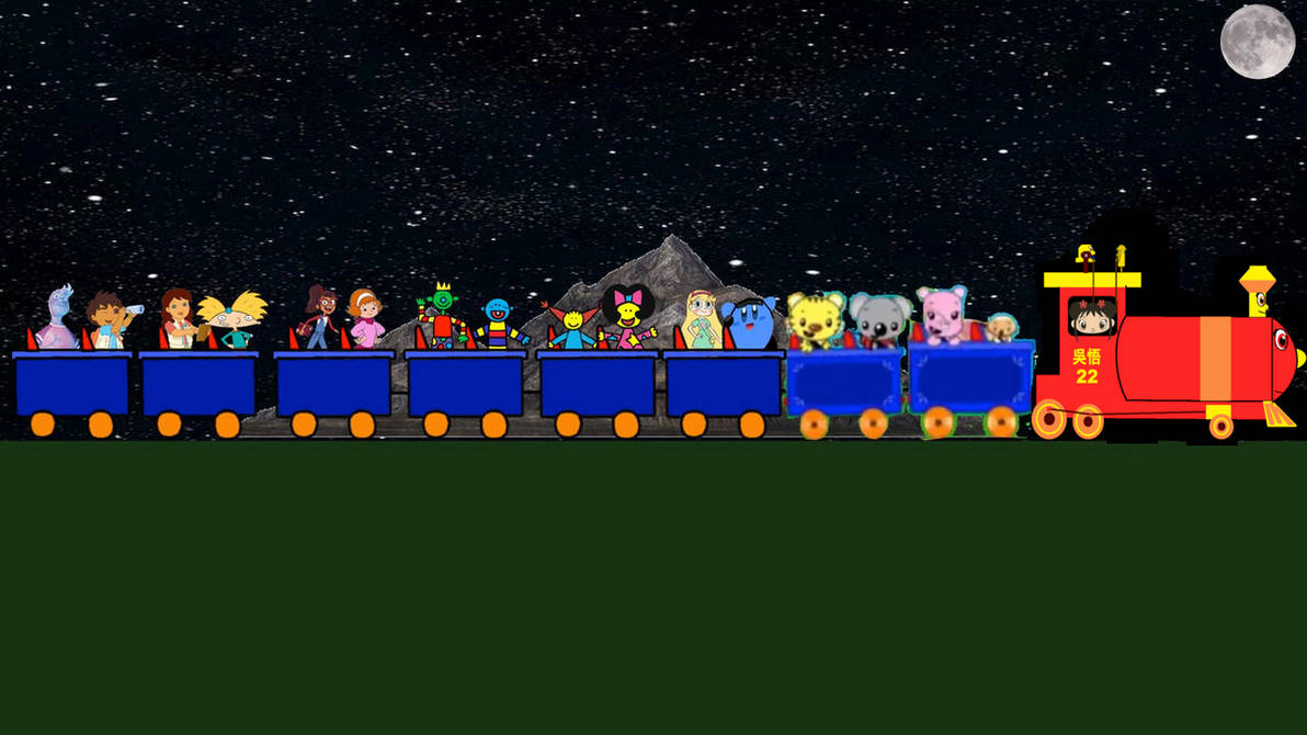 Wiggles Train Ride Morningtown Train Ride by JustinThomas10 on DeviantArt