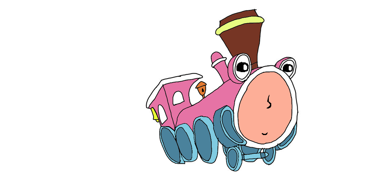 Pink Engine Drawing Leah The Pink Engine by EngineerLink123 on DeviantArt