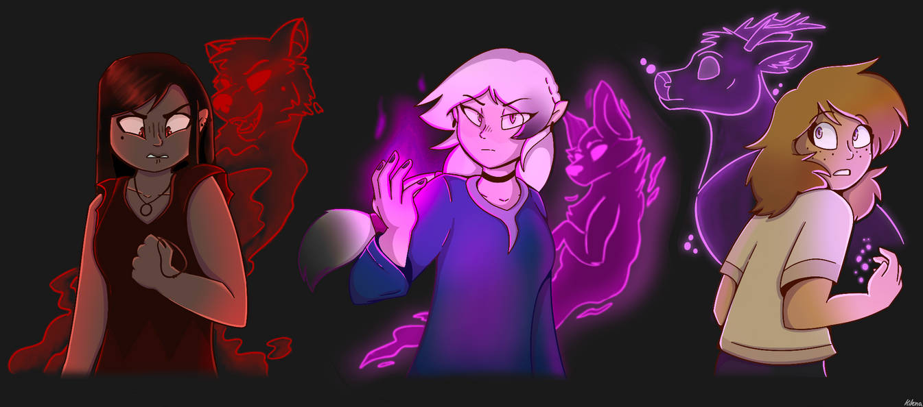 Tamers by Kilenadrawings on DeviantArt