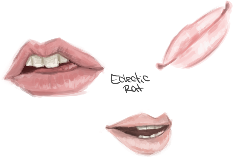 Lip Study by EclecticRat