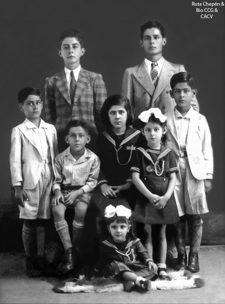 1928 Tradicional familia Chepenana Novoa Zaartu