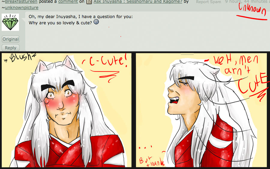 Ask Inuyasha: Cute?