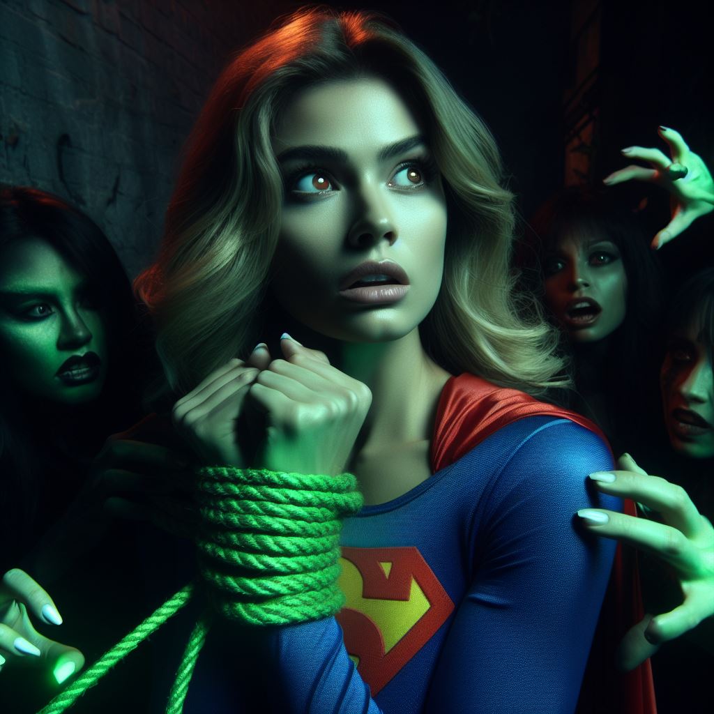Supergirl captured by the super villainesses! by Necromancer-Rev on