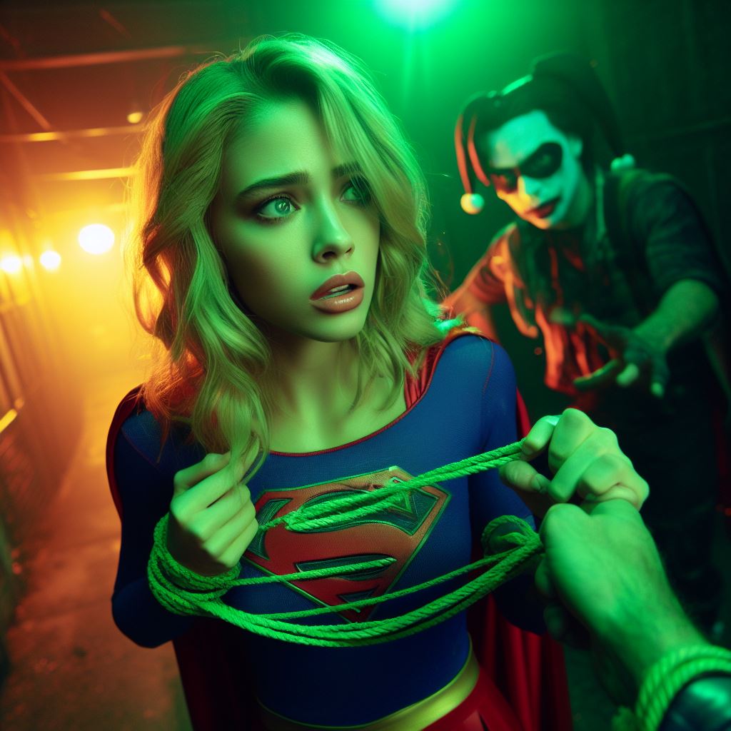 Supergirl captured by the Joker's goons! by Necromancer-Rev on DeviantArt