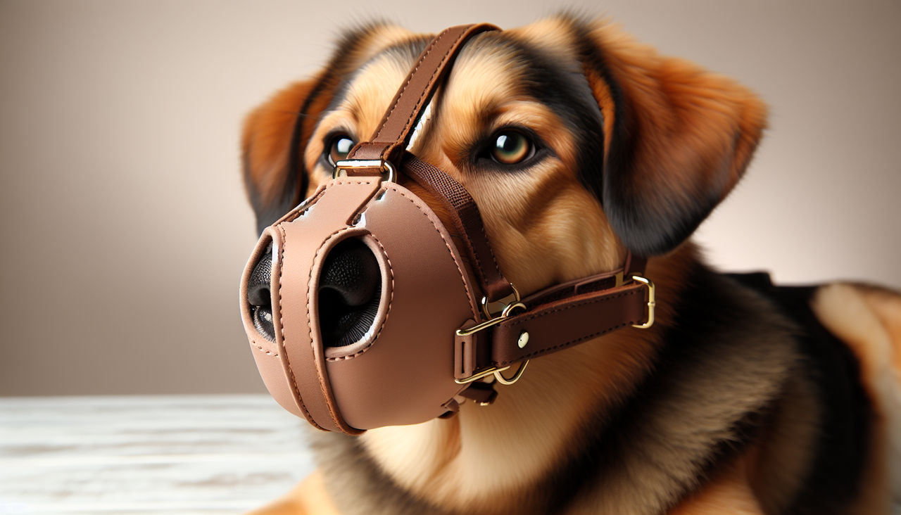Muzzled Muzzle for Dogs by jewellerysafari on DeviantArt
