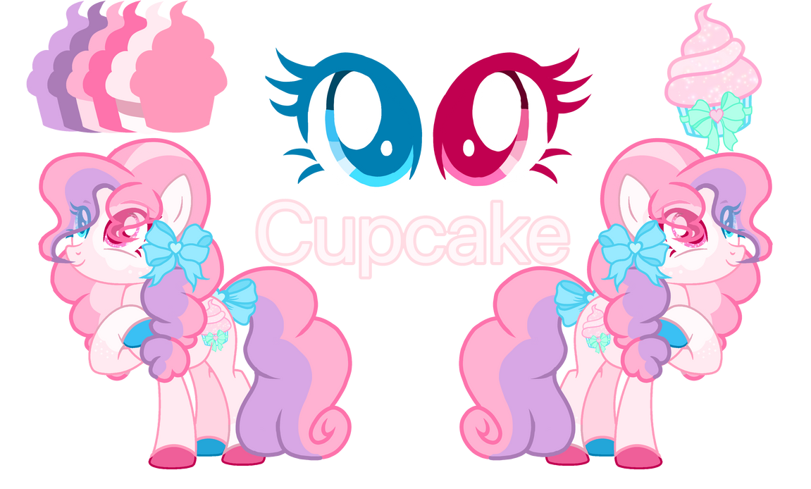 Cupcake Rework Cupcake Redesign by lovepinkieshy on DeviantArt