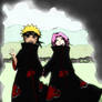 Naruto and Sakura Akatsuki