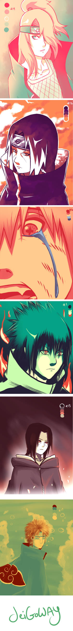 Tumblr Color Palette Compilation by JeiGoWAY on DeviantArt