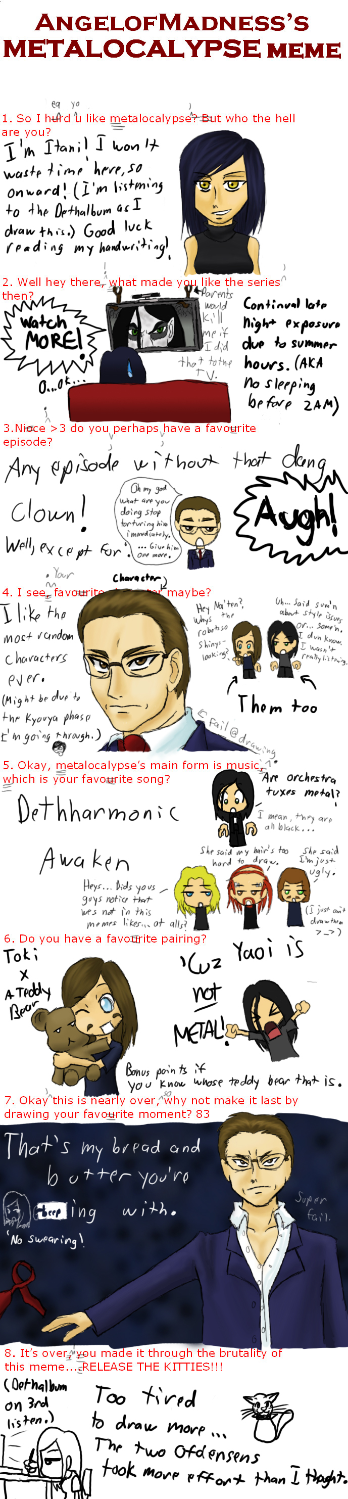 Metalocalypse Meme by ItaniMajere on DeviantArt
