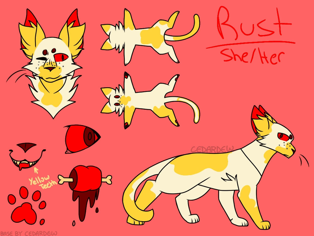 Failed experiments ref sheets by FizzyPawzzz on DeviantArt