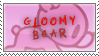 gloomy bear stamp - 2 by rawrfish