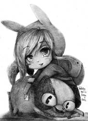 Fionna y cake (chibis)