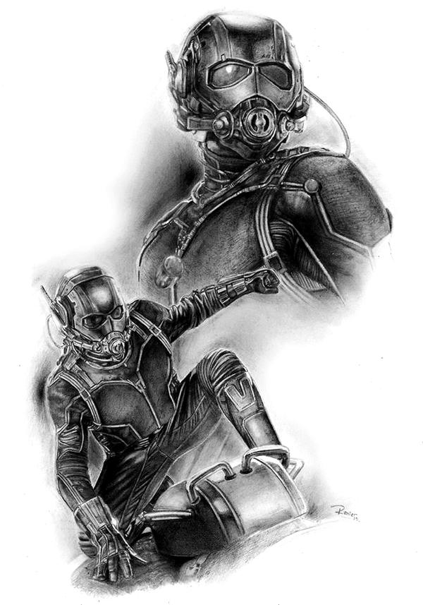 Ant man / El hombre Hormiga by reniervivas666