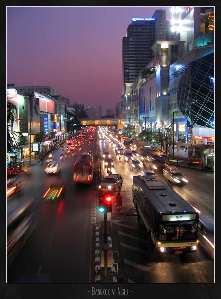 Bangkok at night