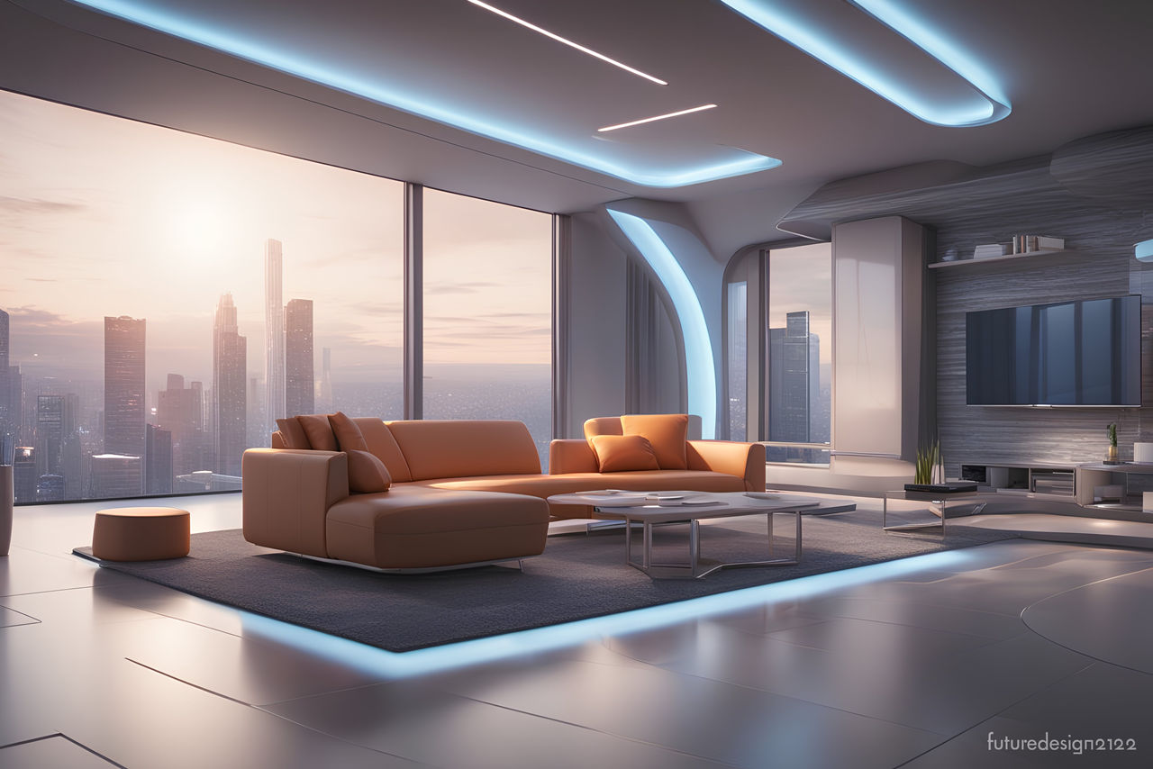 Futuristic interior Design by futuredesign2122 on DeviantArt