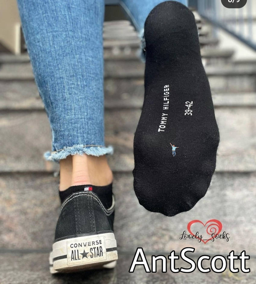 Stuck to ur giantess sister's feet by AntScott on DeviantArt